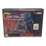 Snes Contra 3 The Alien Wars Original Na Caixa