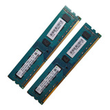 Kit 2 Memórias Pc Desktop Sk Hynix 4gb Ddr3 1600mhz 12800u