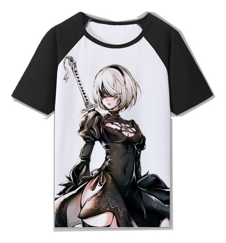 Playera Nier: Automata Neil Mechanical Age 2b Verano