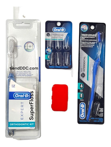 Kit Oral-b Ortodoncia Para Bkts + Regalo