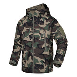 Chaqueta Impermeable De Invierno Camuflada Masculina Softs 