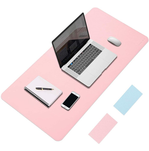 Mouse Pad De Oficina Mujer 80x40 Cm | Rosa / Azul | Comodo