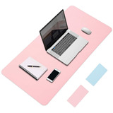 Mouse Pad De Oficina Mujer 80x40 Cm | Rosa / Azul | Comodo