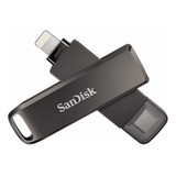Pendrive Sandisk 256gb Ixpand Drive Luxe Usb 3.1 Tipo C