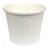 Vaso Blanco 4oz Cartón  50 Unidades