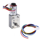 Motorreductor Gusano Encoder 12v 100rpm 10rpm 16kg-cm