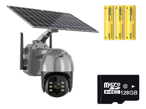 Wireless Wifi 4g Solar Powered Camera Outdoor Security