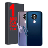 Lente Câmera Para Moto G7 Power De Vidro + Tampa Com Botões!