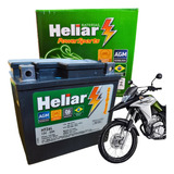 Bateria Heliar Htz6 125/150 Cg/titan/biz/nxr/bros/fan/xre300