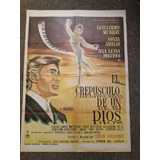 Póster Antiguo Película El Crepúsculo De Un Dios Carlos Lópe