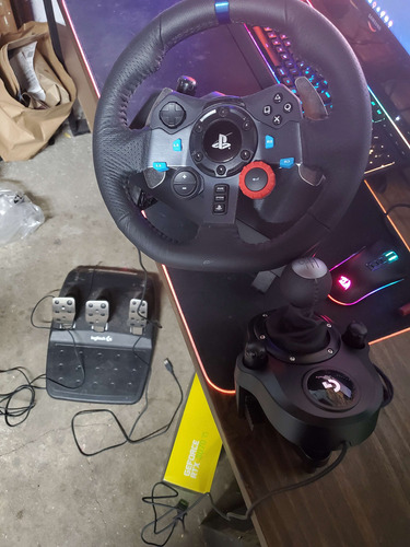 Volante + Pedalera + Palanca Logitech G29