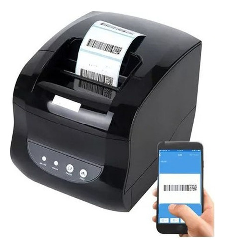 Impresora Térmica De Etiquetas Bluetooth 20-80 Mm