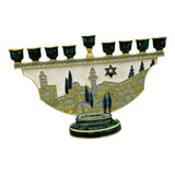 9 Branch Menorah Candlestick Decoration Chanukah