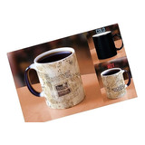 Harry Potter Mapa Del Merodeador Mug Magico, Pocillo