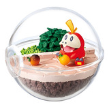 Pokemon Figura Original Rement Fuecoco Terrarium