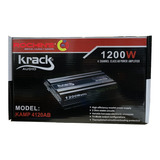 Amplificador Krack Audio Kamp4120ab 4 Canales Clase Ab 1200w