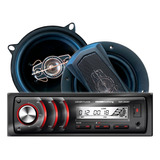 Estéreo Bluetooth Usb + Parlantes 5 PuLG Xline Audio Car P