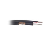 Cable Coaxial Rg59 Siamés 305m Viakon Blanco Cca Rg59v1000