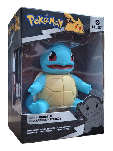 Figura Pokémon Squirtle De 10 Cm