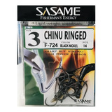 Anzuelos Sasame Chinu Ringed F-724 N° 3 Made In Japan