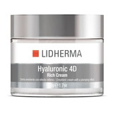 Lidherma Hyaluronic 4 D Rich Cream Hidratante Antiage 50gr