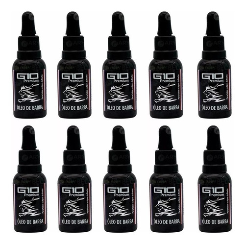 Óleo Para Barba G10 De 30ml