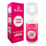 Espuma De Limpeza Para Cílios Higienizador 100ml Sunnys