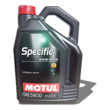 Aceite Motul Specific 5w30 X 5lts Sintetico 504 / 507 Auto