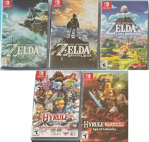 Pack De Juegos De Zelda Para Switch