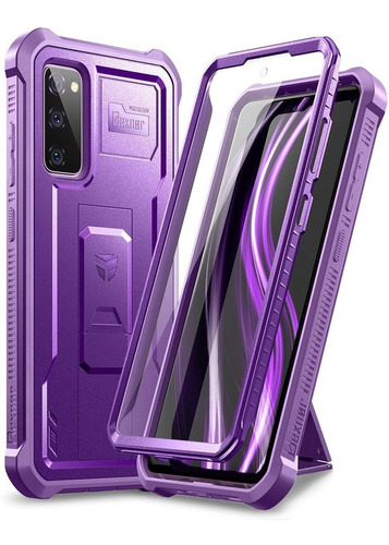 Funda Para Samsung Galaxy S20 Fe 5g 6.5+protector/violeta