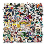 Set 100 Stickers Boku No Hero My Academia Anime (100 Unid)