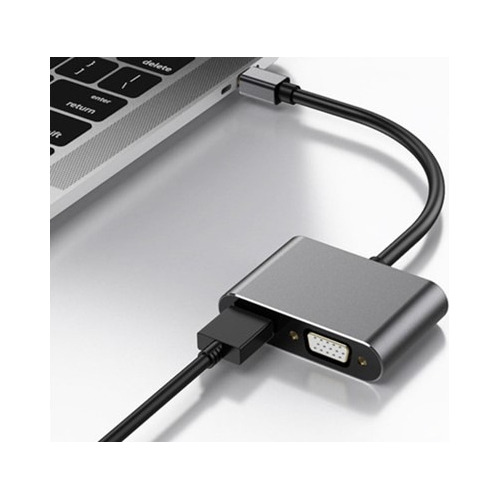 Mini Dp 4k Hdmi Vga Adaptador Macbook Factura