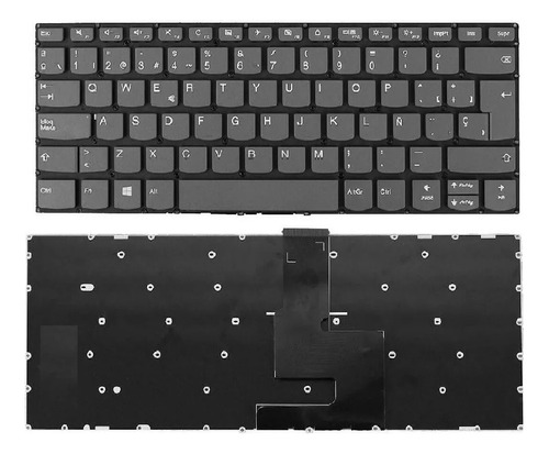 Teclado Para Lenovo Ideapad V330-14ikb V330-14arr Boton Sup