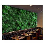 Adesivo De Parede Mural Verde Plantas Folhas 9m² Xna247