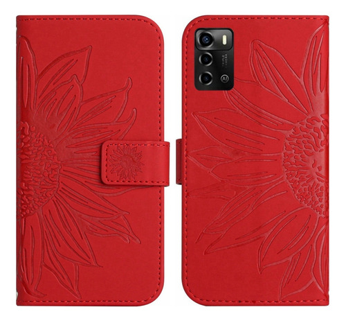 Funda Skin Feel Pu Para Zte Blade V40 Vita/a72