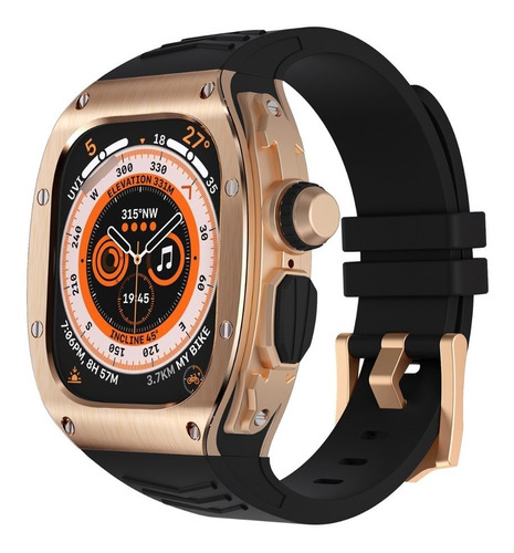 Correa Acero Lujo Compatible Con Apple Watch Ultra 49mm