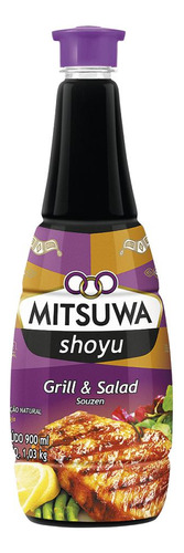 Shoyu Mitsuwa Grill E Salada 900 Ml Comida Japonesa