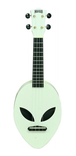 Ukelele Electroacustico Soprano Mahalo Alien Con Funda