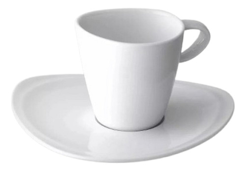 Taza De Te 200 Cc Con Plato Irregular Royal Pocelain 5600