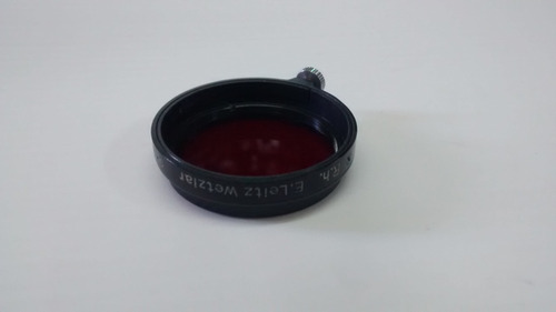 Vendo Filtro Rojo Para Leica  (summaron/elmar, Entre Otros).
