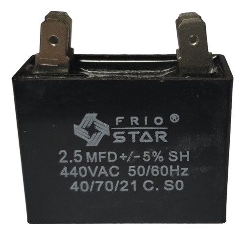 Capacitor Cbb61 / 2.5 Mf Para Mini Split O Ventiladores 450v