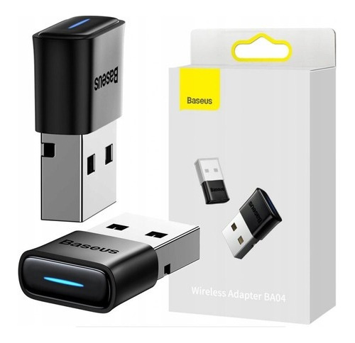 Adaptador Bluetooth Usb Baseus Para Pc Ou Note 20m Plugnplay