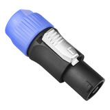 Conector Plug Speakon Tipo Neutrik 4 Polos Macho Roxtone