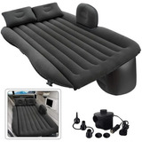 Colchon Inflable Para Auto Inflador 12v Y 2v Almohadas