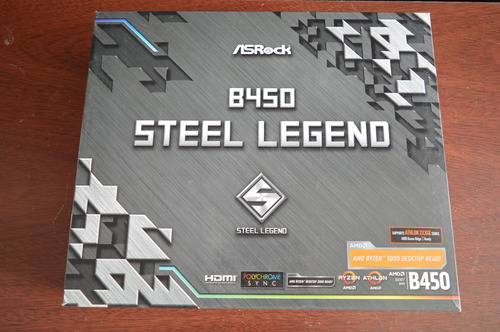 Placa Madre Asrock B450 Steel Legend