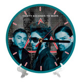 Thirty Seconds To Mars - This Is War (reloj 19 Cm + Soporte)
