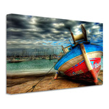 Cuadro Bote Antiguo Vintage Canvas Grueso Cbg7 90x60