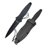 Cuchillo Neck Knife Con Clip Para Cinturon Armas M&s