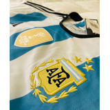 Camiseta Argentina 3 Estrellas adidas! Campeones Del Mundo