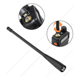 Kit 2 Antena Dual P/ Rádio Baofeng Uv6r Uv6 Uv5r Uv9r + Nf 